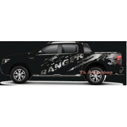 Sticker ลาย Ranger ฟอร์ด แรนเจอร์ Ford Ranger สั่งตัด 3 วัน มัดจำ 1000 บาท  สีฟรี ธรรมดา